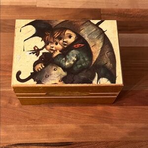 Vintage Wooden Music box